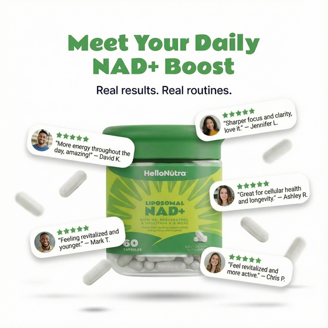 Liposomal NAD+