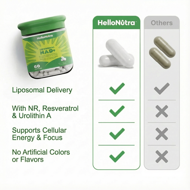 Liposomal NAD+